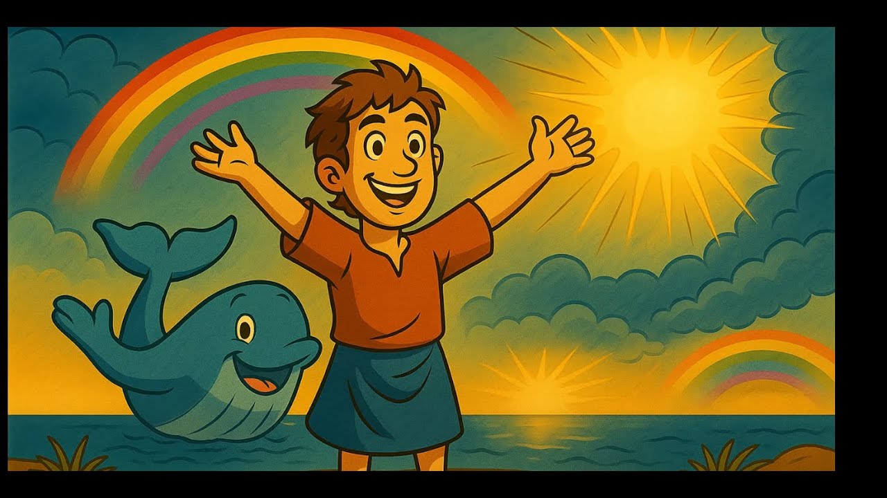 Jonah and the whale song for kids