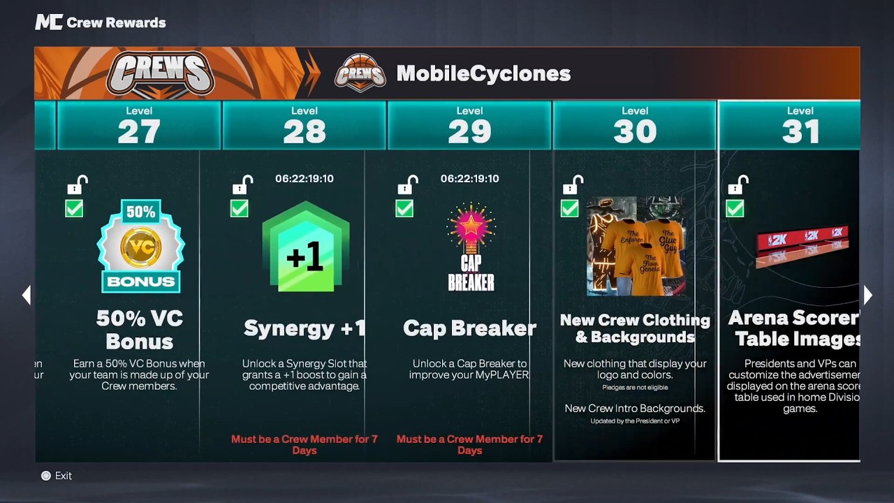 ALL REP, CREW + SEASON PASS REWARDS IN NBA 2K27! HOW TO GET CAPBREAKERS, BADGE POINTS & MORE