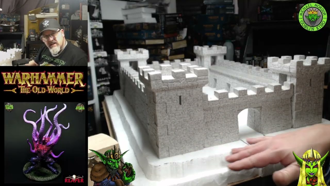 Пошаговое руководство по сборке и покраске Могучей крепости Warhammer, часть вторая: Зазоры и пан...