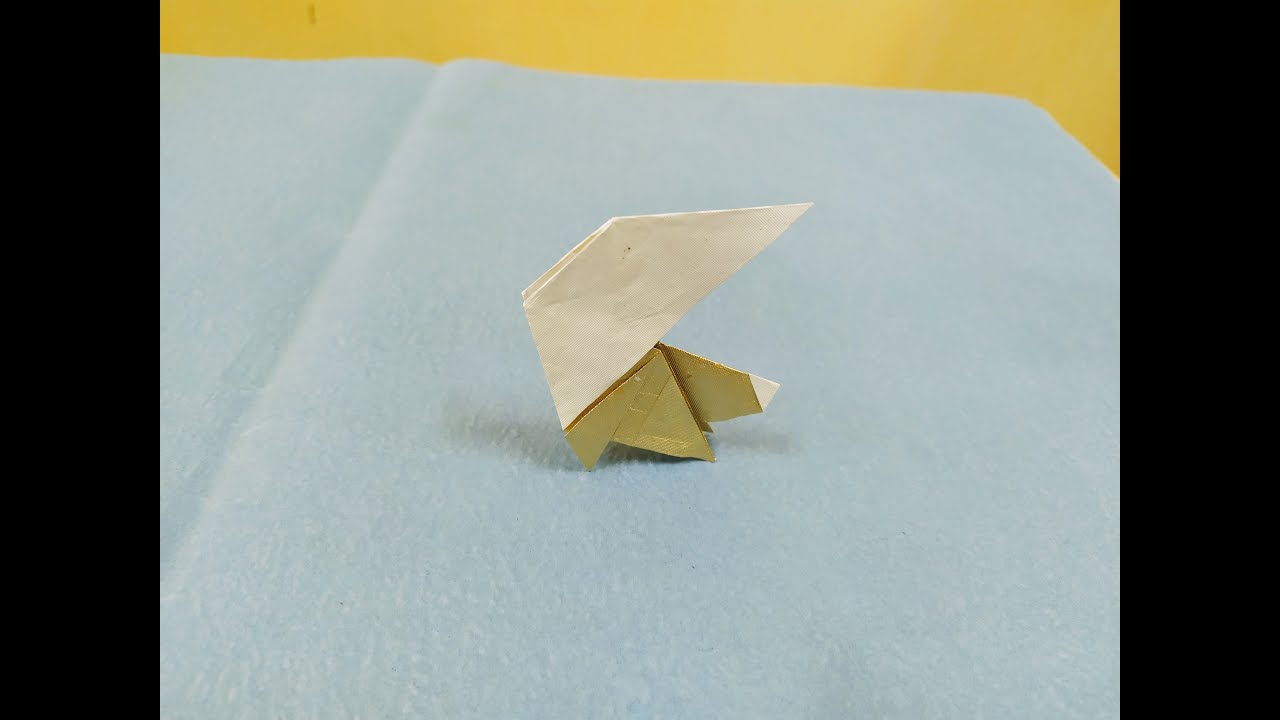 How To Make A Paper Origami Skunk Easy - Origami Animals Easy