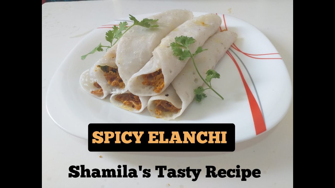 SPICY ELANCHI | ELANCHI | SIMPLE BREAKFAST |INSTANT BREAKFAST | SHAMILA'S TASTY RECIPE