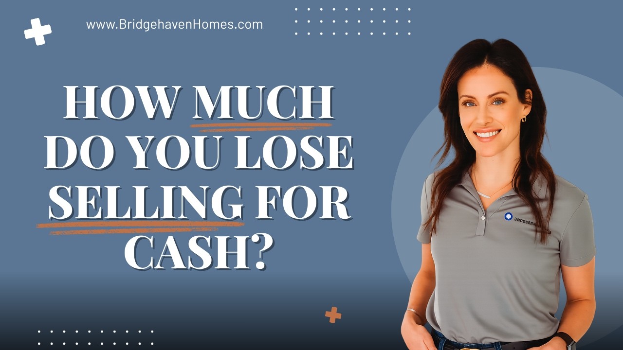 How much do you lose selling for cash?