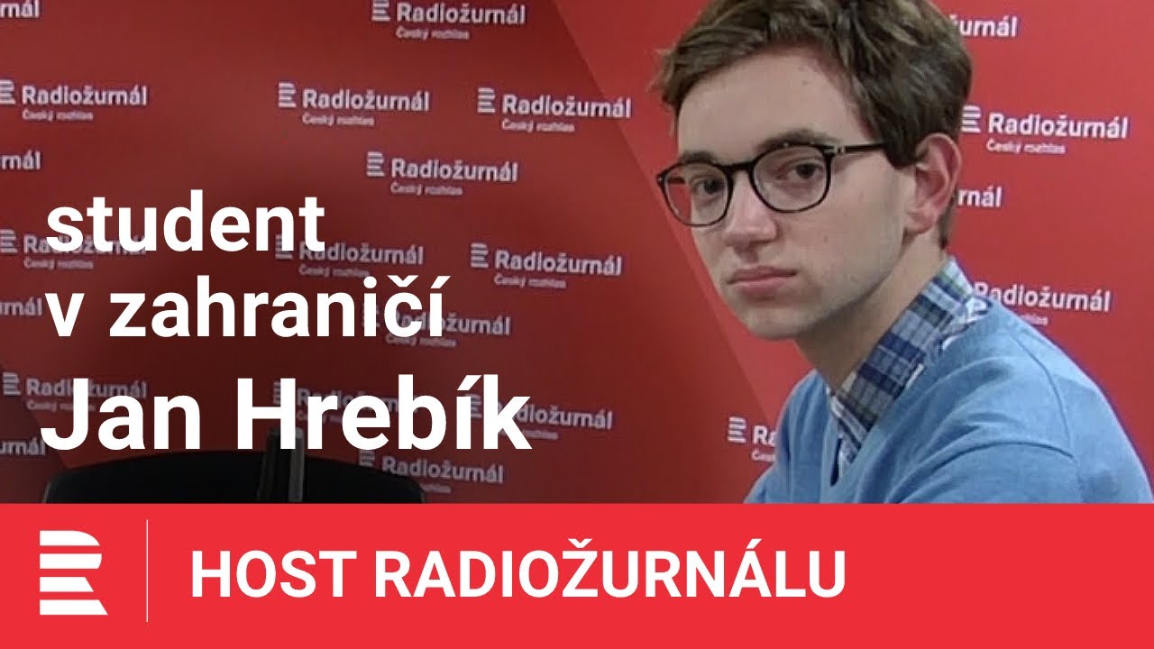 Jan Hrebík: Největší překážka studia v zahraničí? Aby to člověka vůbec napadlo