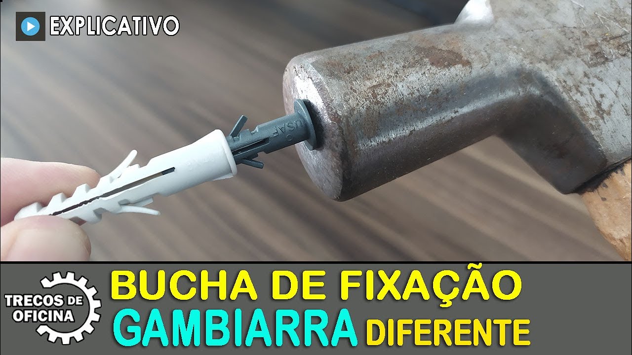 E quando a bucha fica folgada o que fazer? Gambiarra da braba é claro... kkkkkkkk