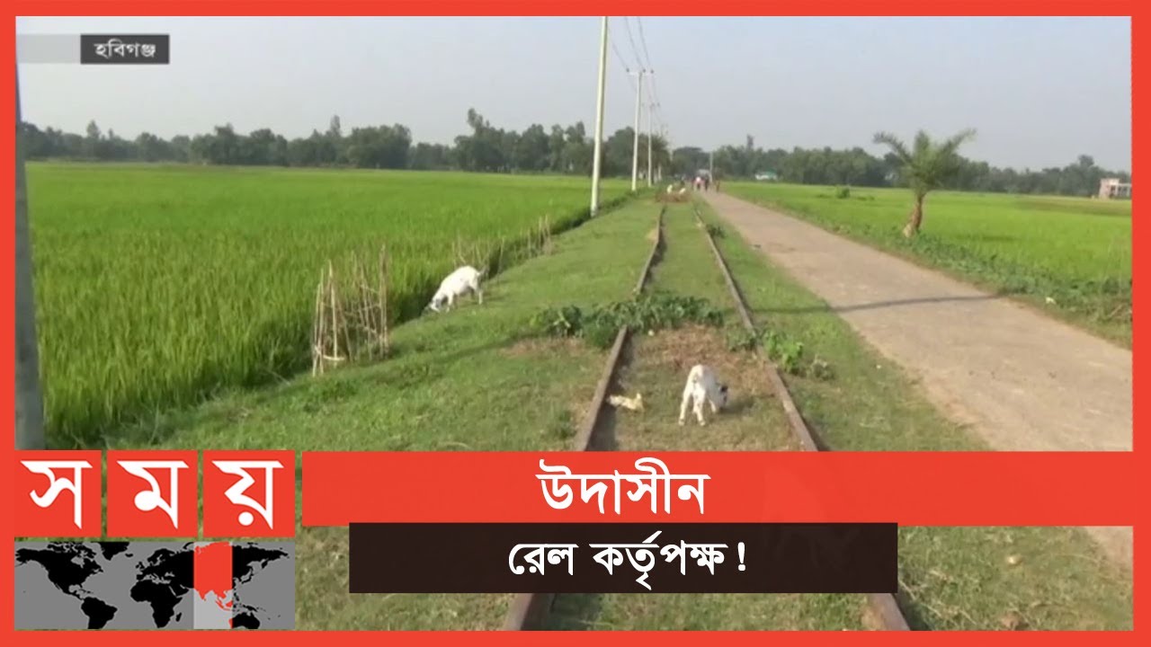 লুটপাট ও দখলে রেল সম্পদ | Habiganj rail | Somoy TV