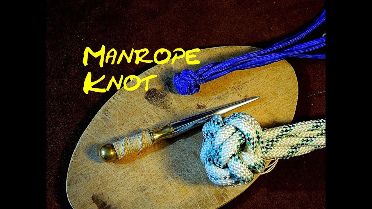 Узел для фиксации веревки Manrope Stopper Knot – декоративный стопорный узел для веревки или пара...