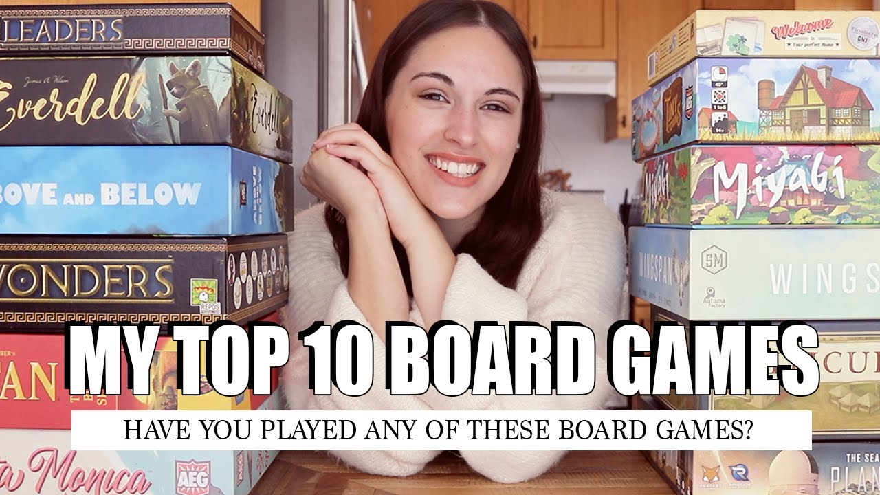 My Top 10 Current Favourite Board Games!