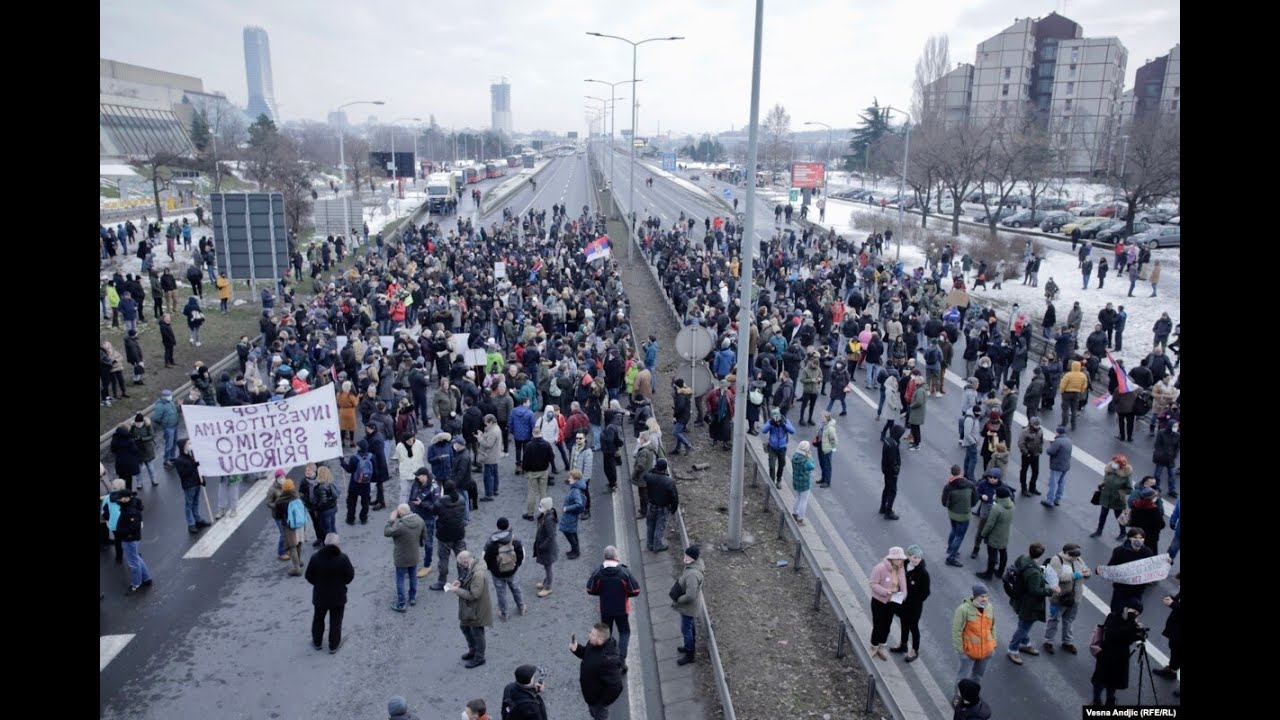 Nove blokade puteva u Srbiji zbog litijuma