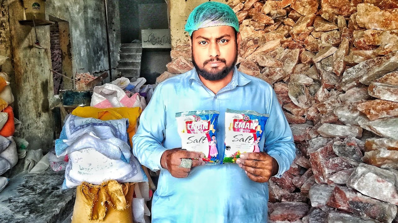 How To Make Iodized Salt In Factory||Salt Processing||Cooking Salt|#world #salt#food #cooking