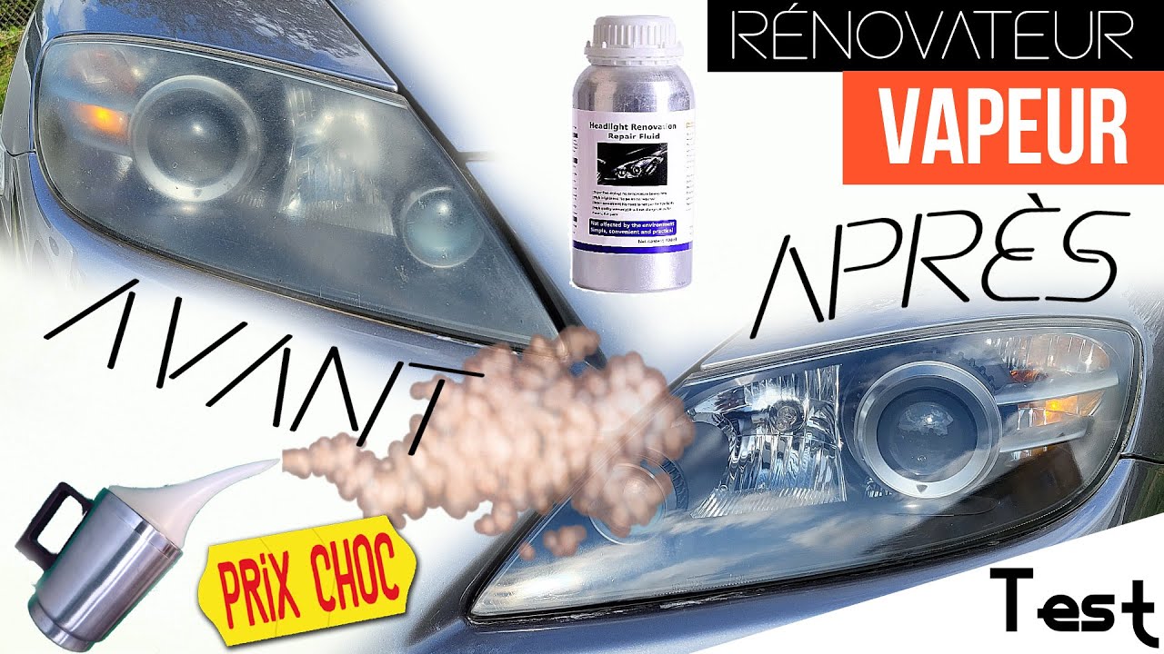 Rénovez vos phares grâce à un gaz 😮 FACILE ET PAS CHER 😍