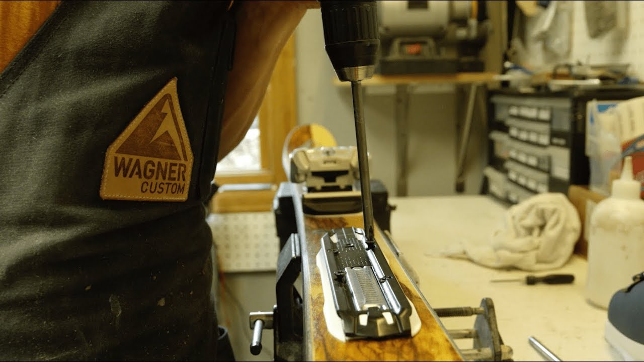 Wagner Custom Skis Factory Tour: Mounting & Bindings