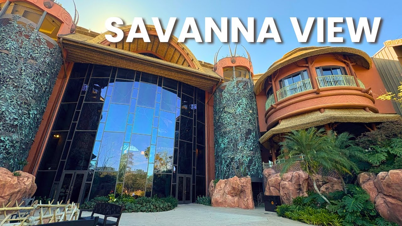 Disney’s Animal Kingdom Lodge Walk 🦒 | Jambo House & Kidani Village (Walk With Me)