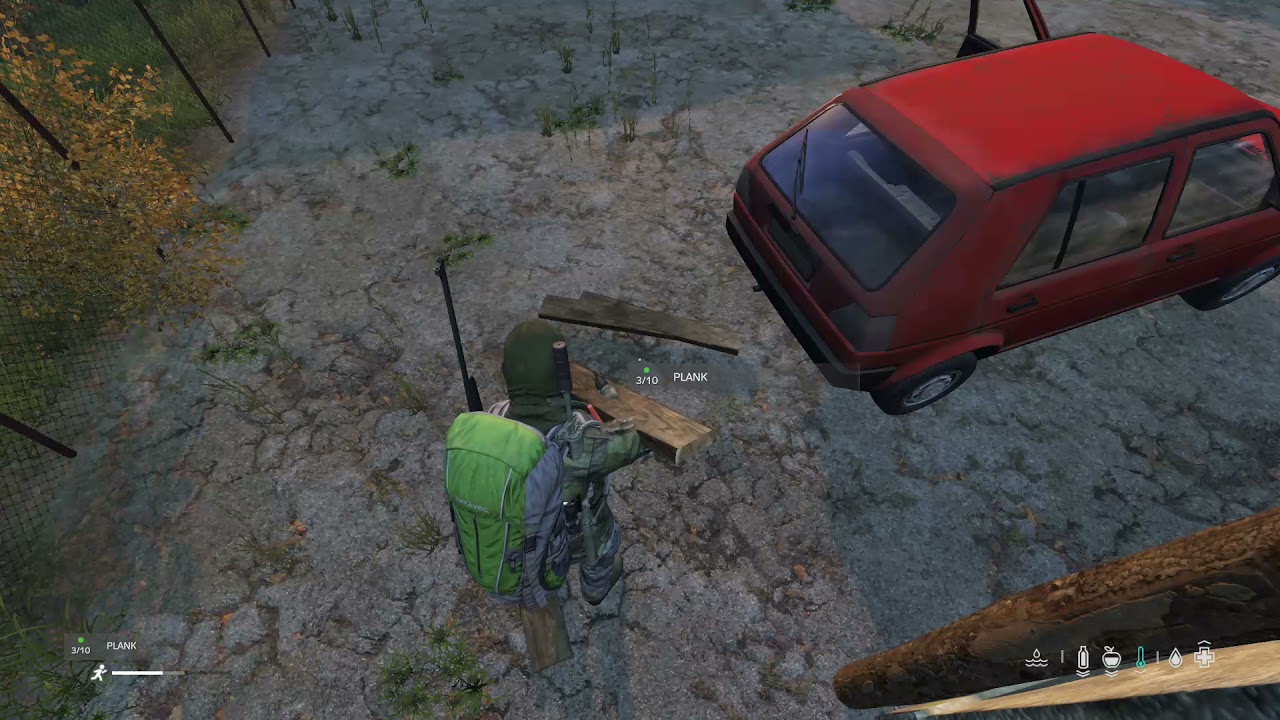 2021 DayZ How to dismantle, rebuild a fence?