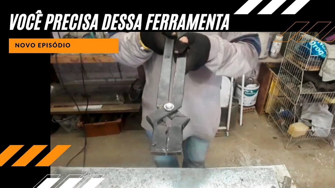 FAÇA SEU PRÓPRIO ALICATE REBITADEIRA ARTESANAL COM SUCATA E OTIMIZE O TEMPO NA MONTAGEM DAS PORTAS