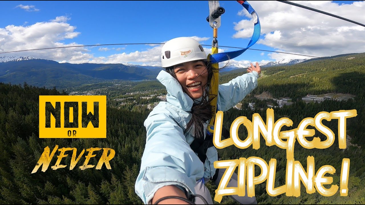 THE LONGEST ZIPLINE IN NORTH AMERICA THE SASQUATCH TOUR