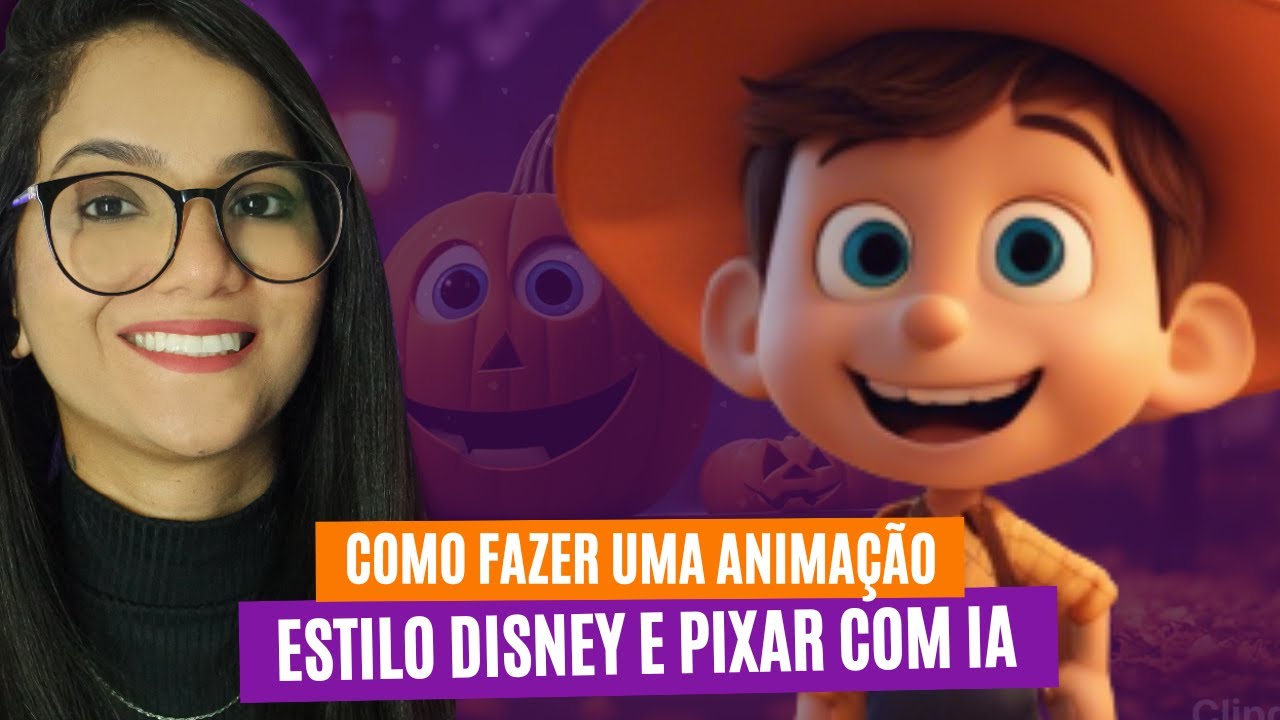 COMO FAZER UMA ANIMAÇÃO ESTILO DISNEY E PIXAR COM INTELIGÊNCIA ARTIFICIAL (PASSO A PASSO)
