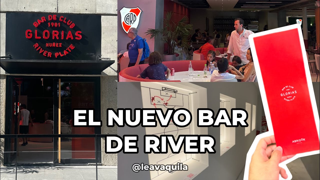GLORIAS, el nuevo bar de River: menú, horarios y detalles