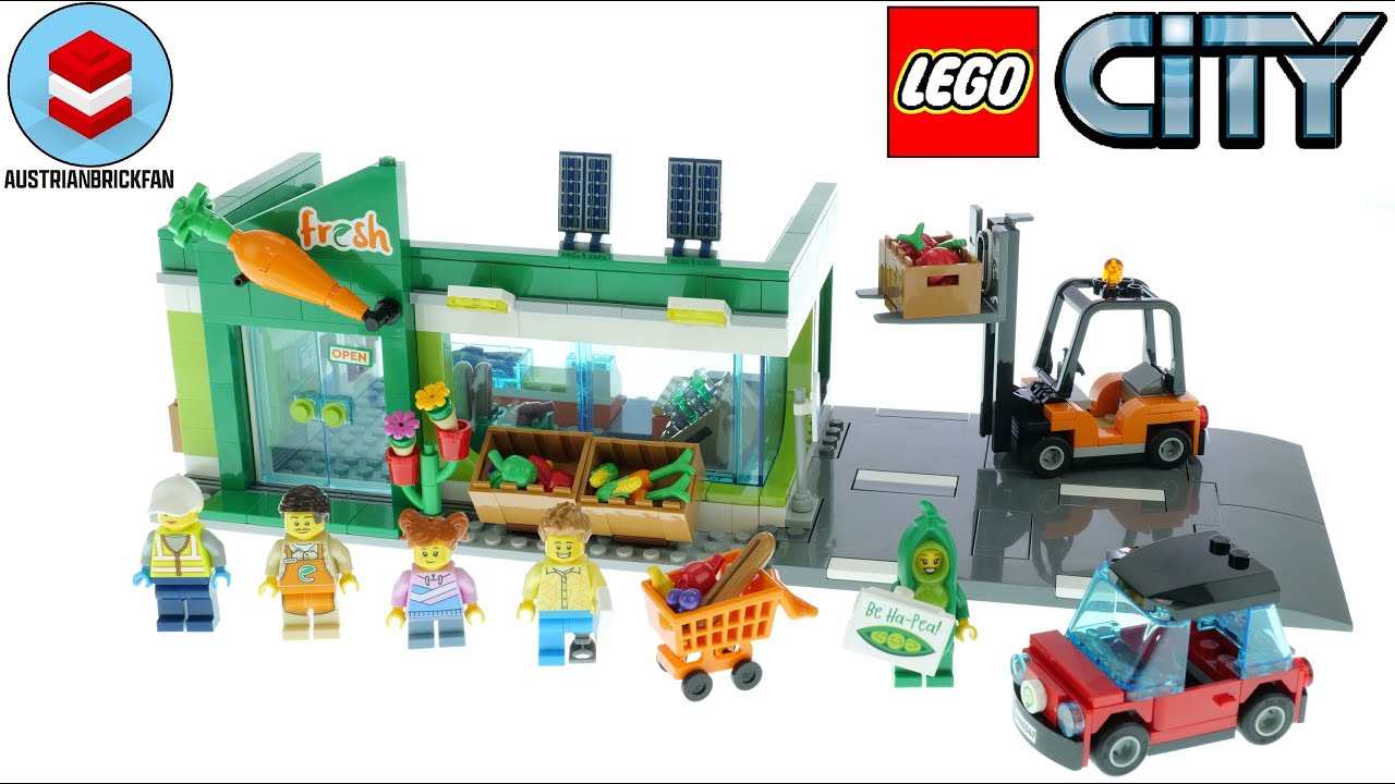 LEGO City 60347 Продуктовый магазин (скоростная сборка)