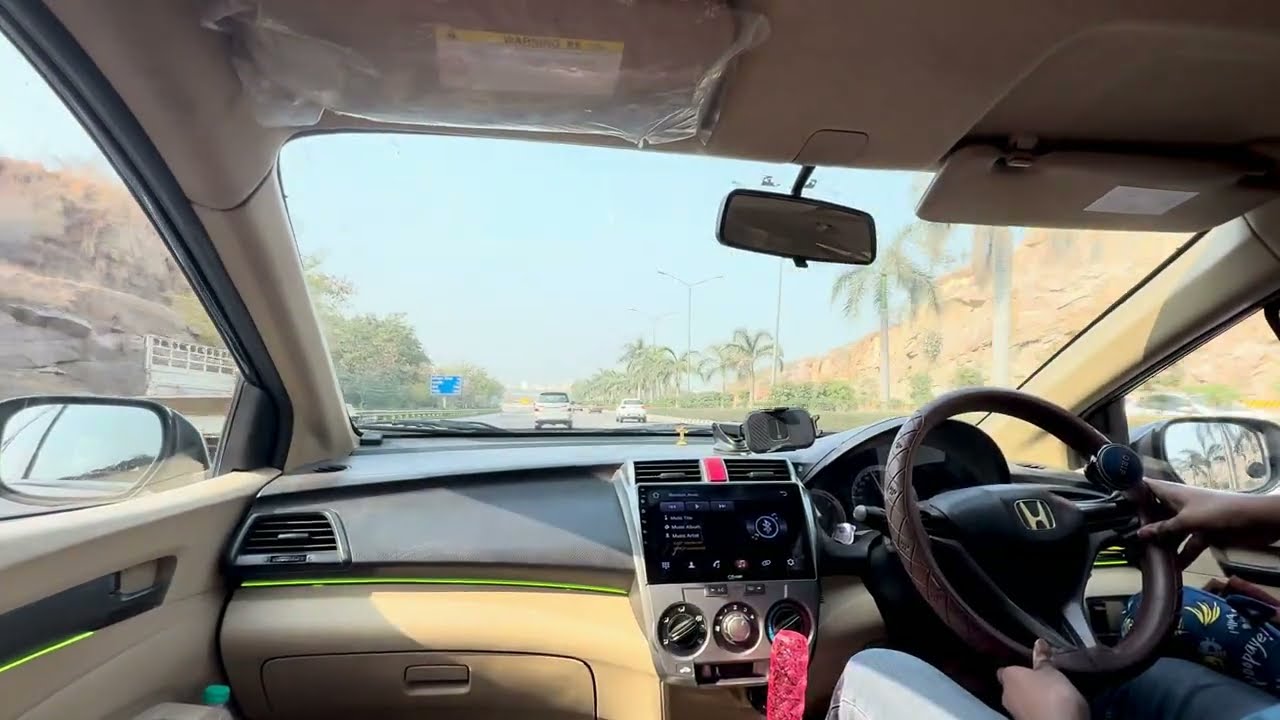 Honda City POV Drive in Hyderabad | Raw Engine & Road Sounds | No Music | 4K