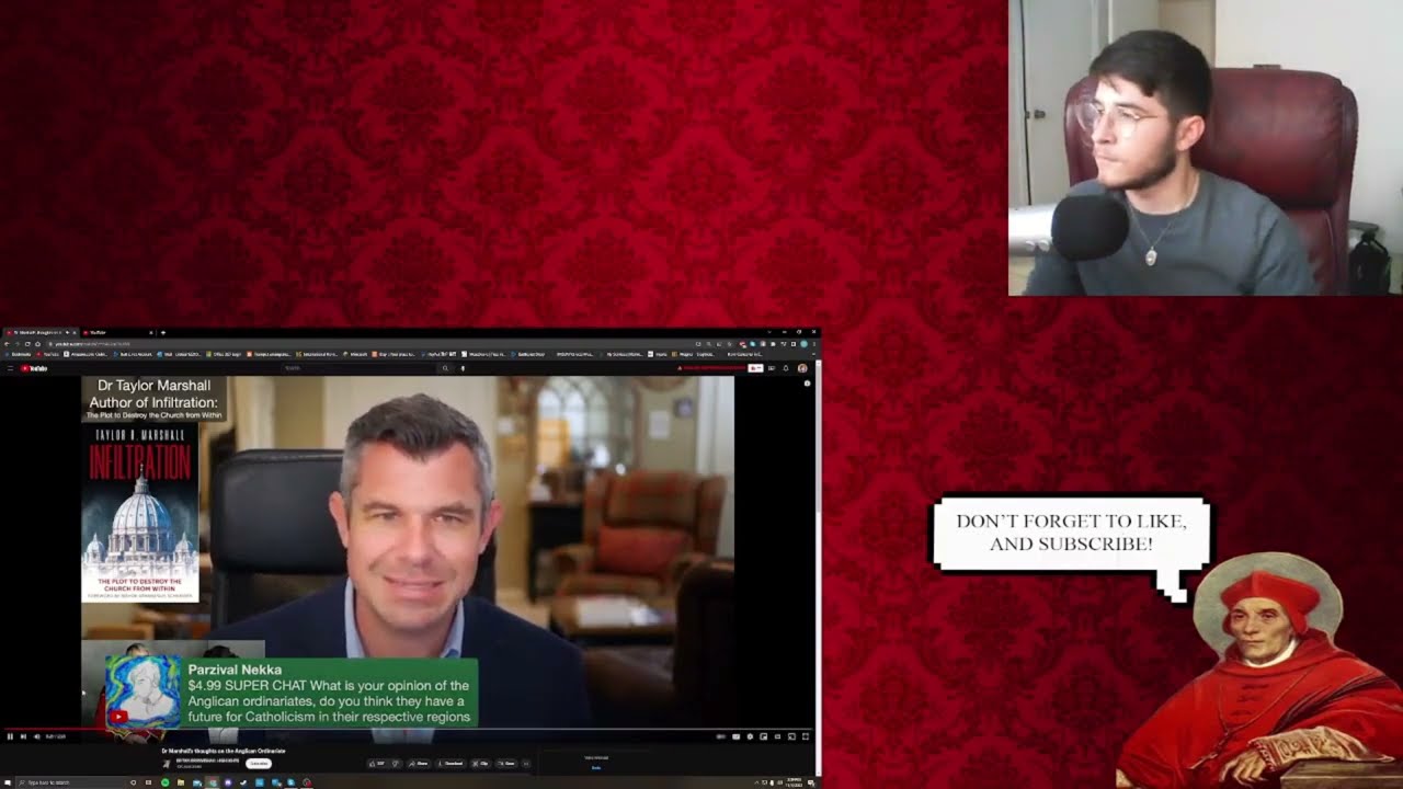 Reacting to Dr. Taylor Marshall on the Ordinariates