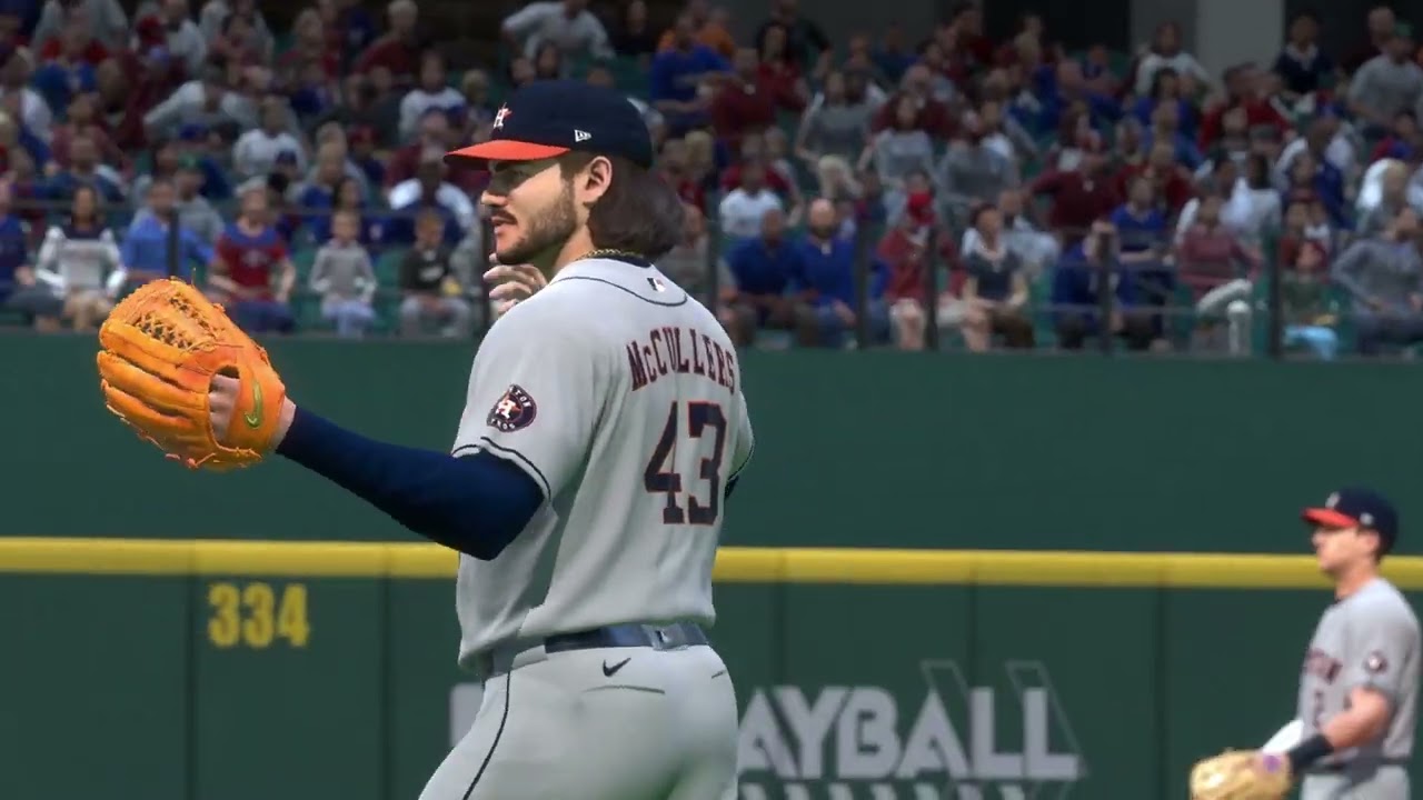 MLB The Show 23 Gameplay: Houston Astros vs Texas Rangers - (PS5) [4K60FPS]