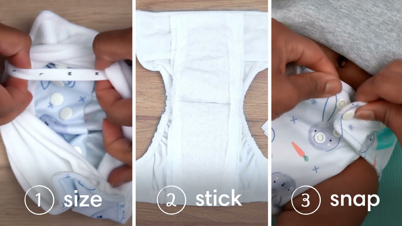 Pampers Pure Hybrid Diaper &ndash; How to use