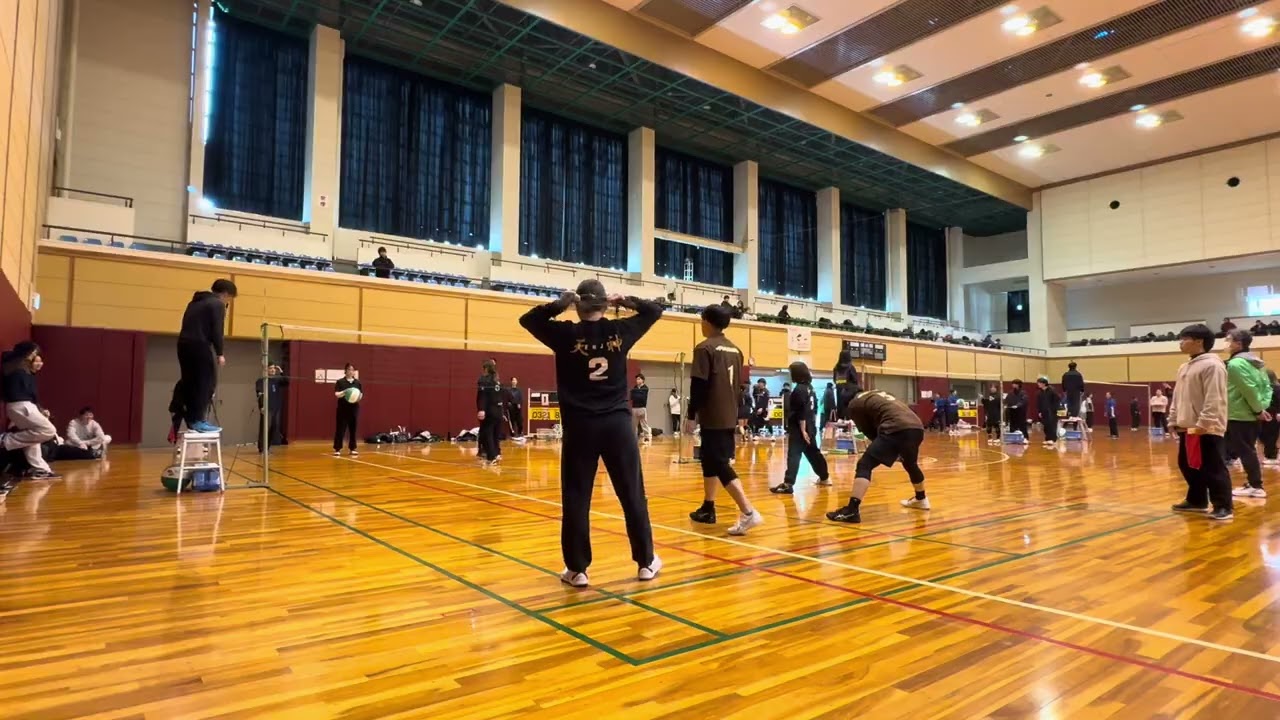 第９回わかくさ大会 予選 VIVI.SYI 対 三宅ちゃん 2セット目