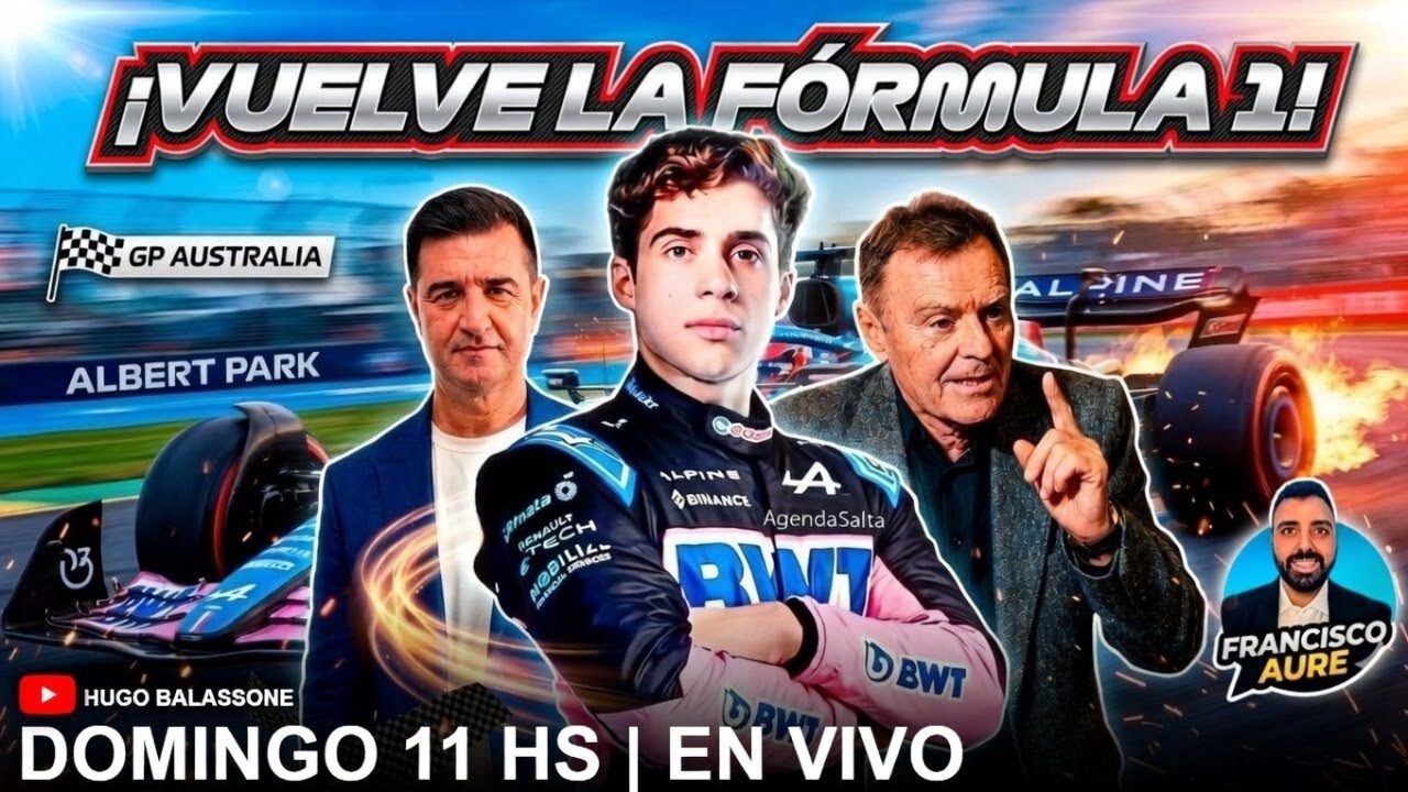 🏁 METEMOS PRIMERA PARA ANALIZAR TODO SOBRE EL GP DE AUSTRALIA EN EL REGRESO DE LA F1