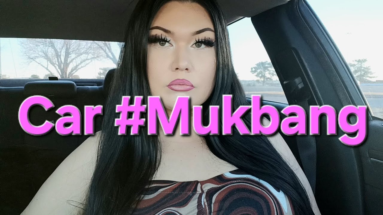 Packed lunch car #mukbang 