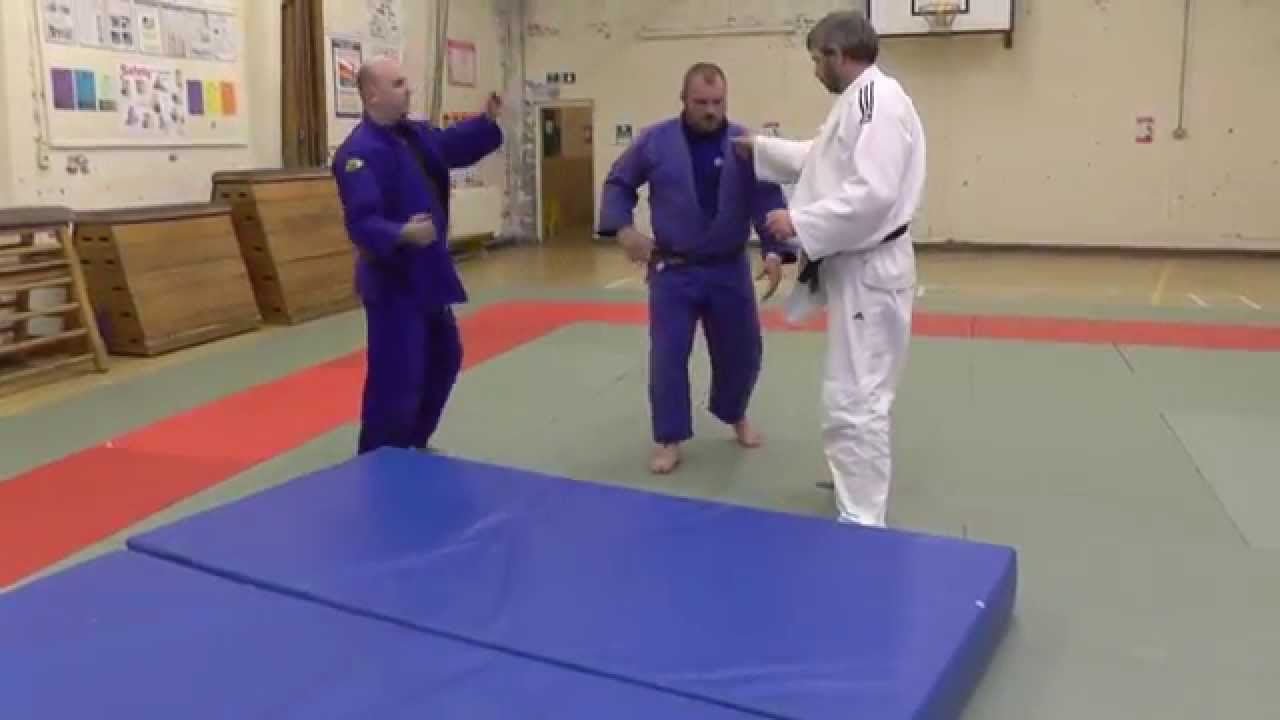 Judo - Kata-guruma variation Richard Nash