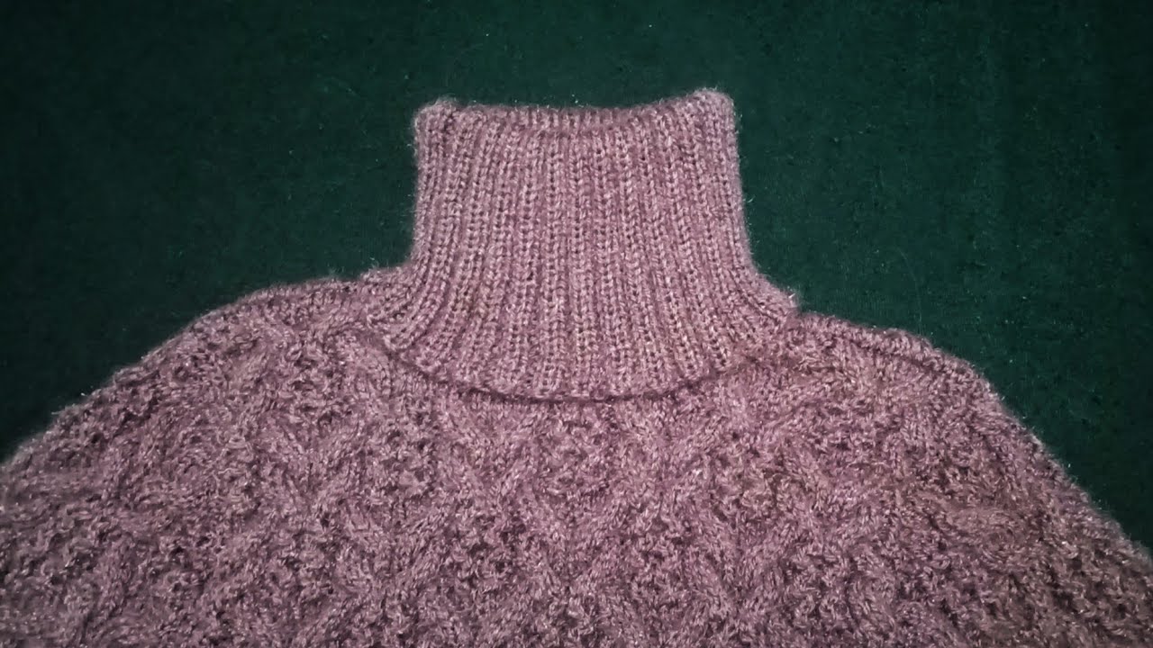 High Neck Knitting for Everyone!#highneckknitting#neck