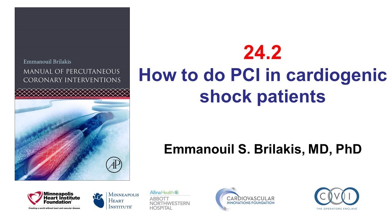 24.2 PCI in cardiogenic shock: Manual of PCI