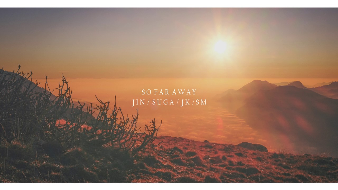 So Far Away (SUGA, Jin, JungKook Ver.) - Piano Cover