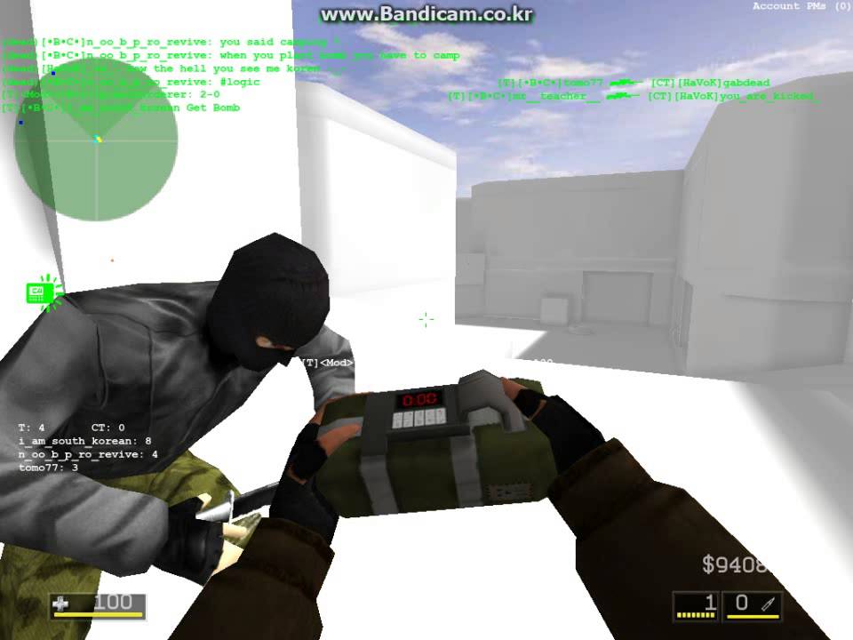 CS Portable Clan War! •B•C• VS HaVoK (dust2snow) - 1