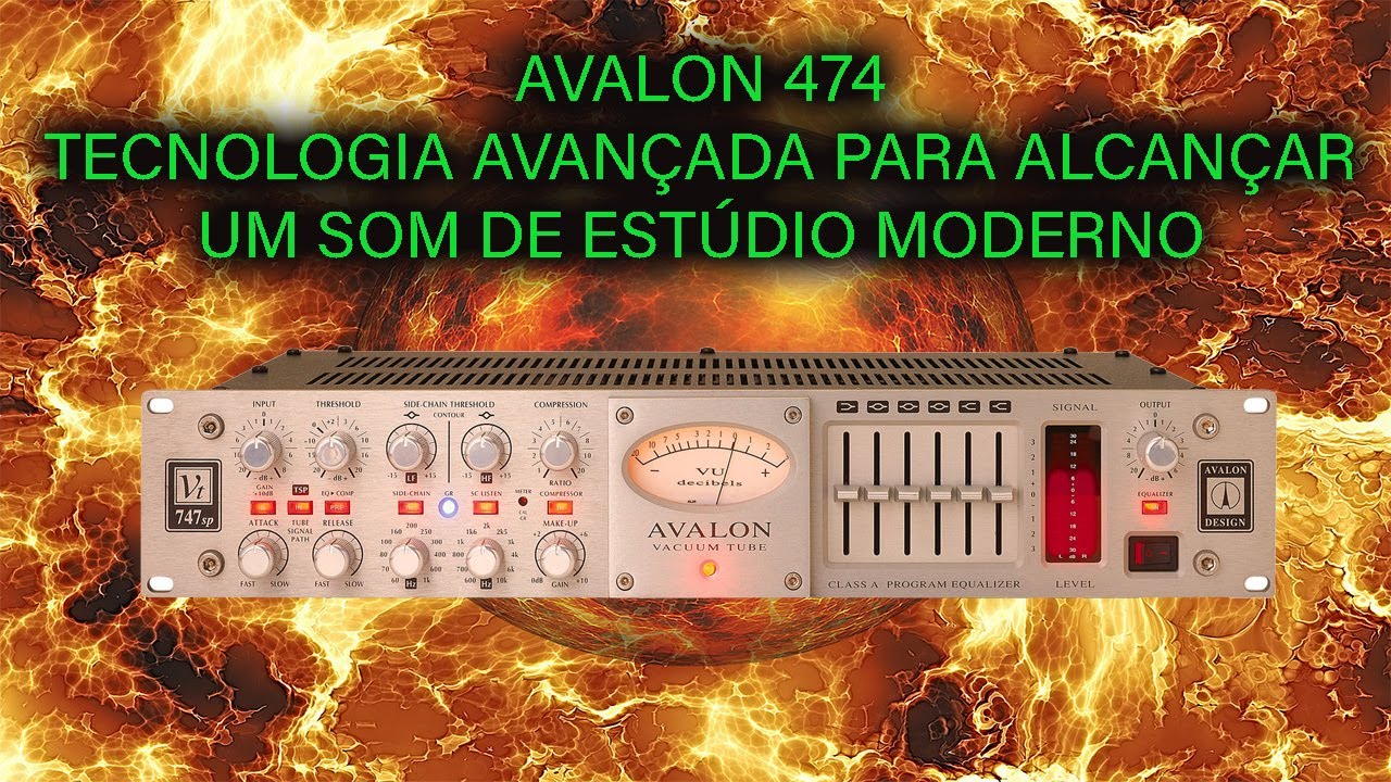 Desfrute do Avalon 747 -  A tecnologia de ponta que deixará o seu som perfeito