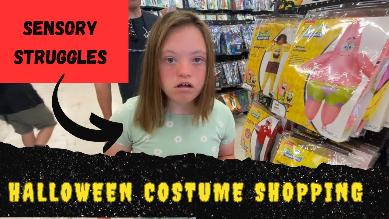 Struggling To Find Sensory Friendly Halloween Costumes (Vlog)