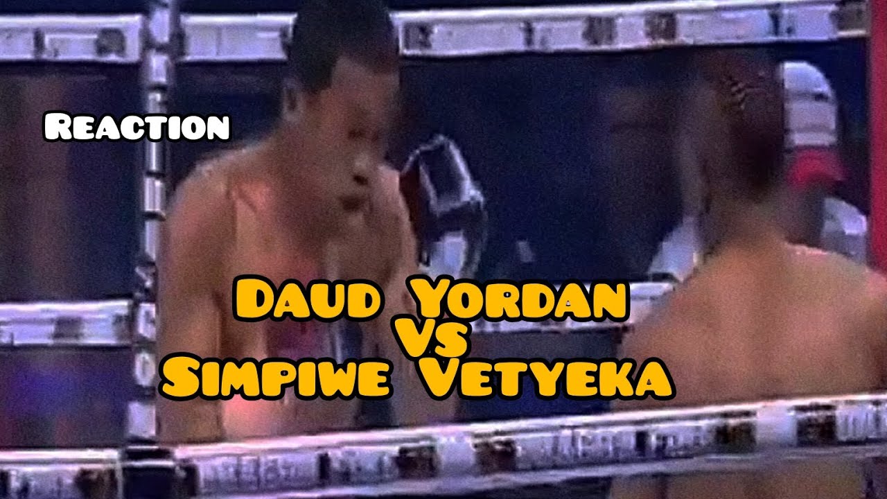 (Reaction-Hengki pranata) Daud Yordan vs Simpiwe Vetyeka