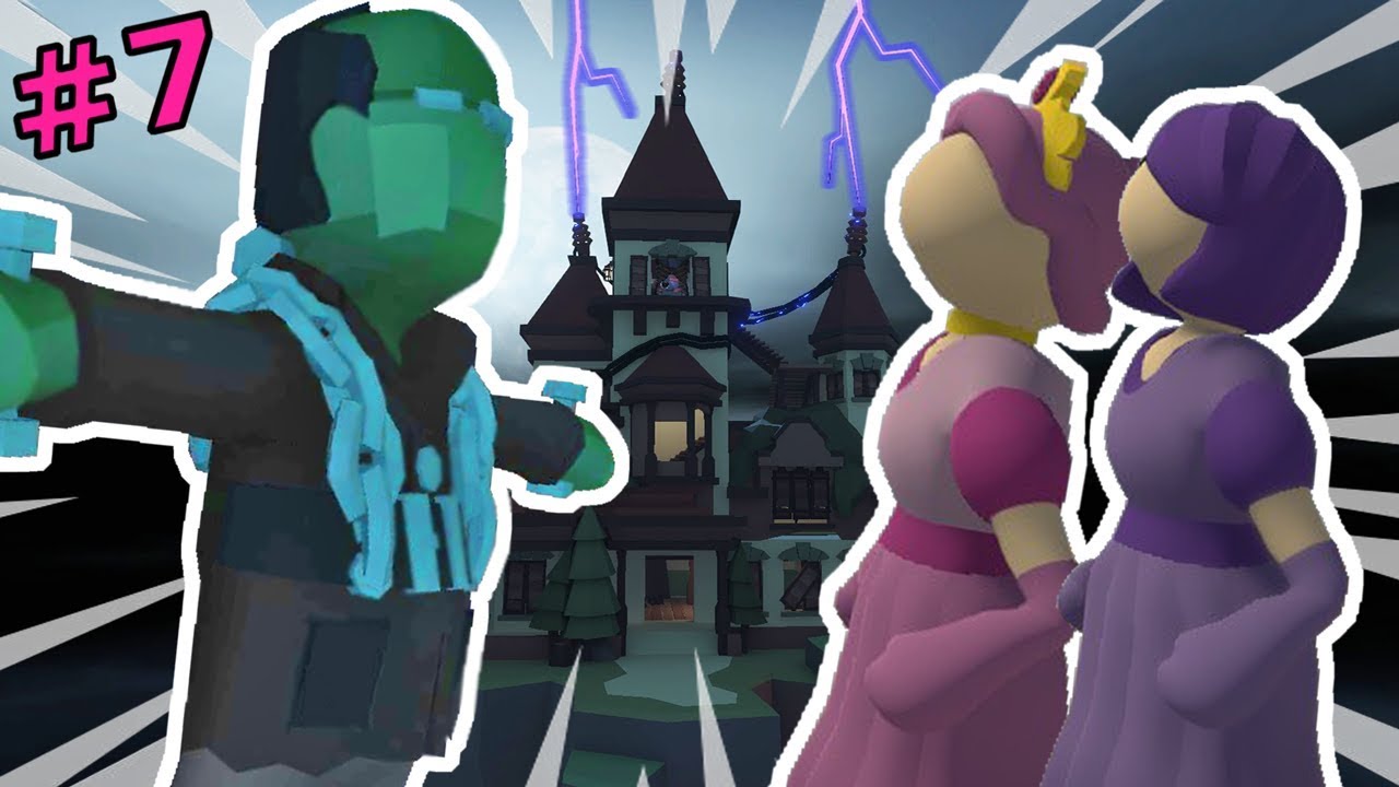 Dark World! 🧟&zwj;♂️ / Complete Walk-through /Human: Fall Flat / Episode #7