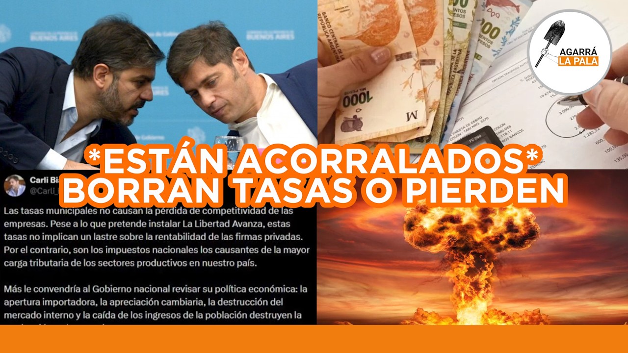 UN MUNICIPIO K ANUNCIÓ CON BOMBOS Y PLATILLOS LA ELIMINACIÓN DE UNA TASA Y QUEDARON EN RIDÍCULO