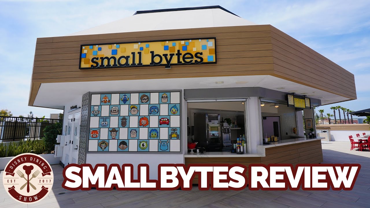 Big Mouths at Small Bytes - Pixar Place Hotel Pool Bar Dining Review | Disneyland
