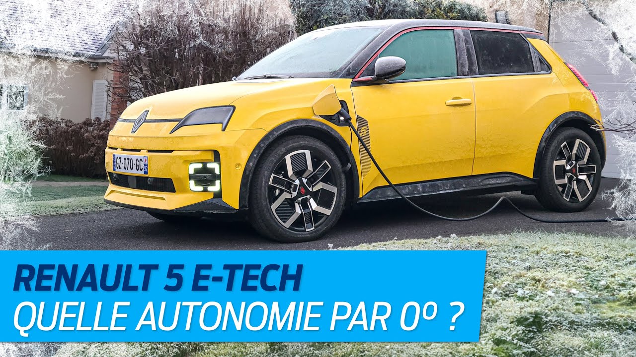Test hivernal Renault 5 &eacute;lectrique : quelle autonomie par temps froid ?