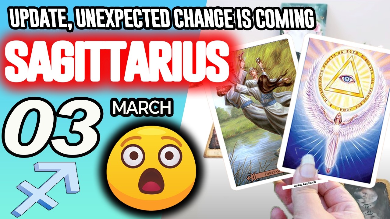 Sagittarius ♐UPDATE😲UNEXPECTED CHANGE IS COMING💸 horoscope for today MARCH 3 2026 ♐ #sagittarius