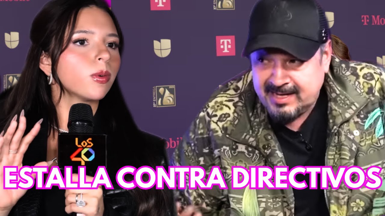 PEPE AGUILAR A GRITOS con DIRECTIVO DE PREMIO LO NUESTRO por ÁNGELA AGUILAR y ¡CANCELACIÓN!