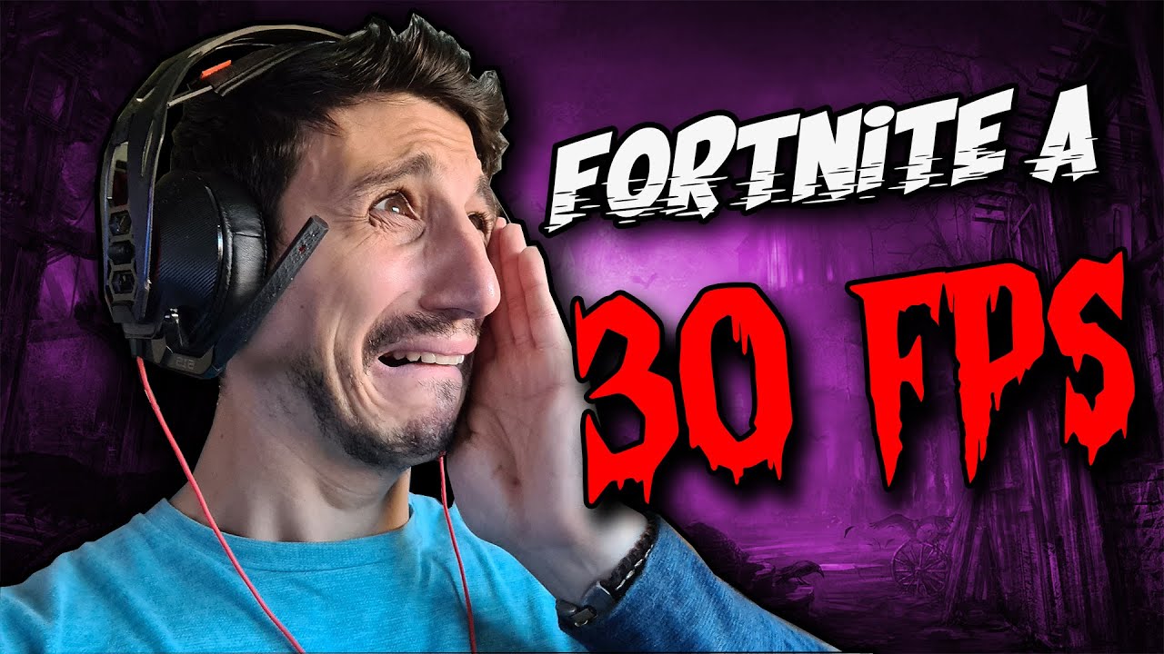 💀 TERROR VERDADERO / HALLOWEEN en FORTNITE a 30 FPS / ¿HAY TANTA DIFERENCIA? FORTNITEMARES 2020 💀