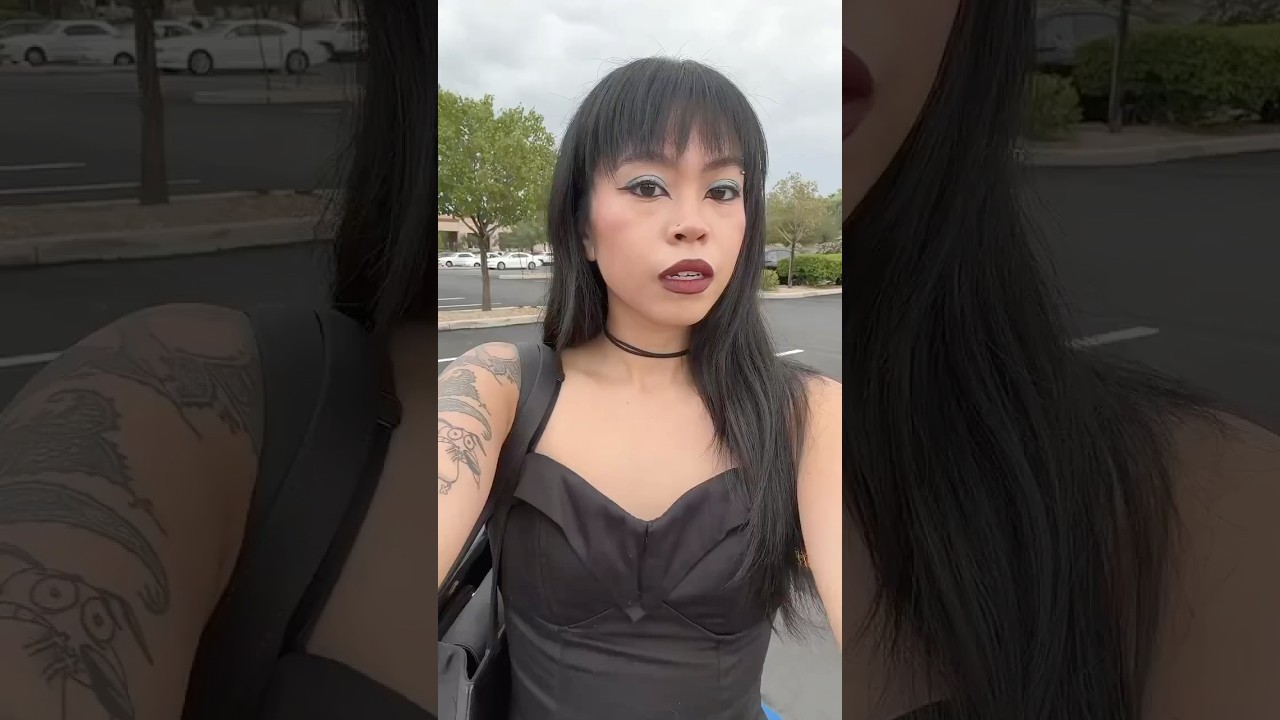 VIP deja blue goodwill boutique event opening #goodwill #vegaslocal #gothgirl #thriftshopping