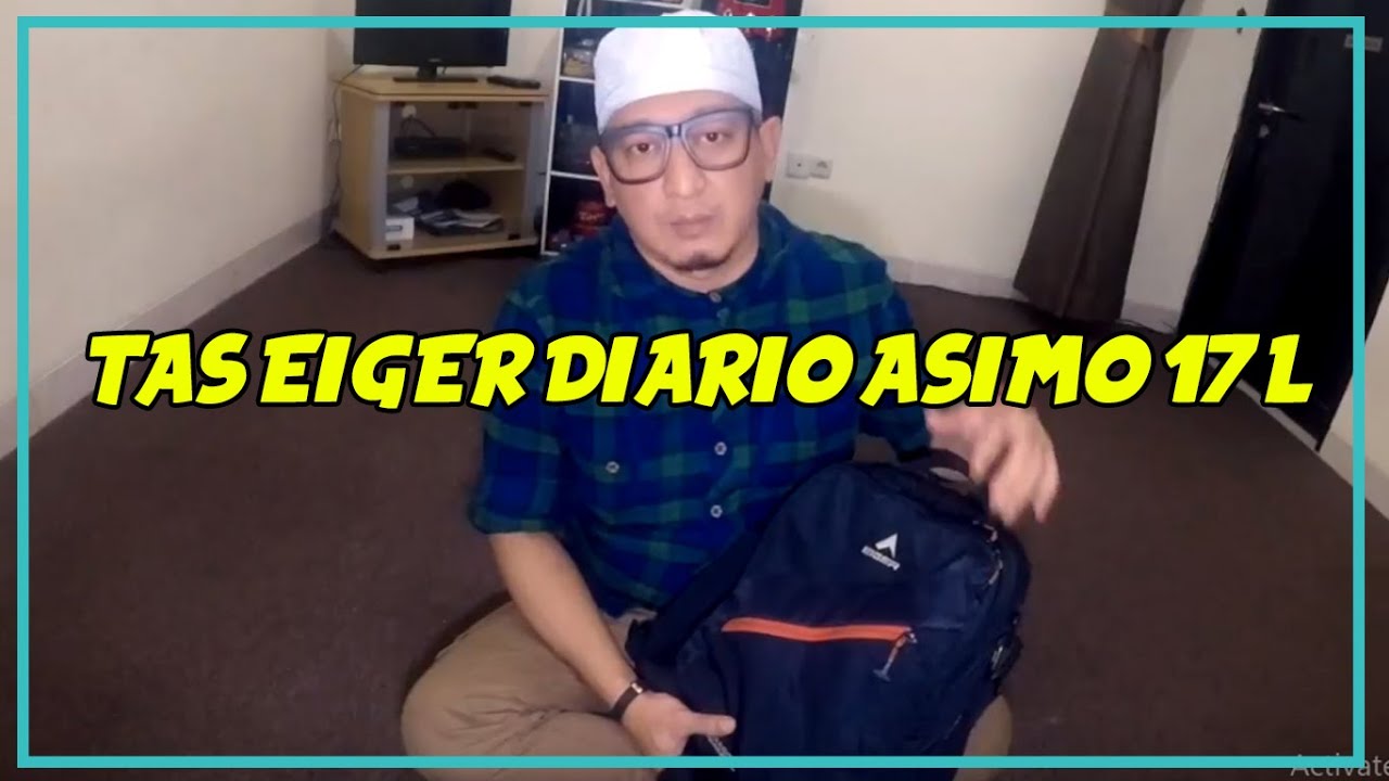 REVIEW - TAS EIGER DIARIO ASIMO 17 L