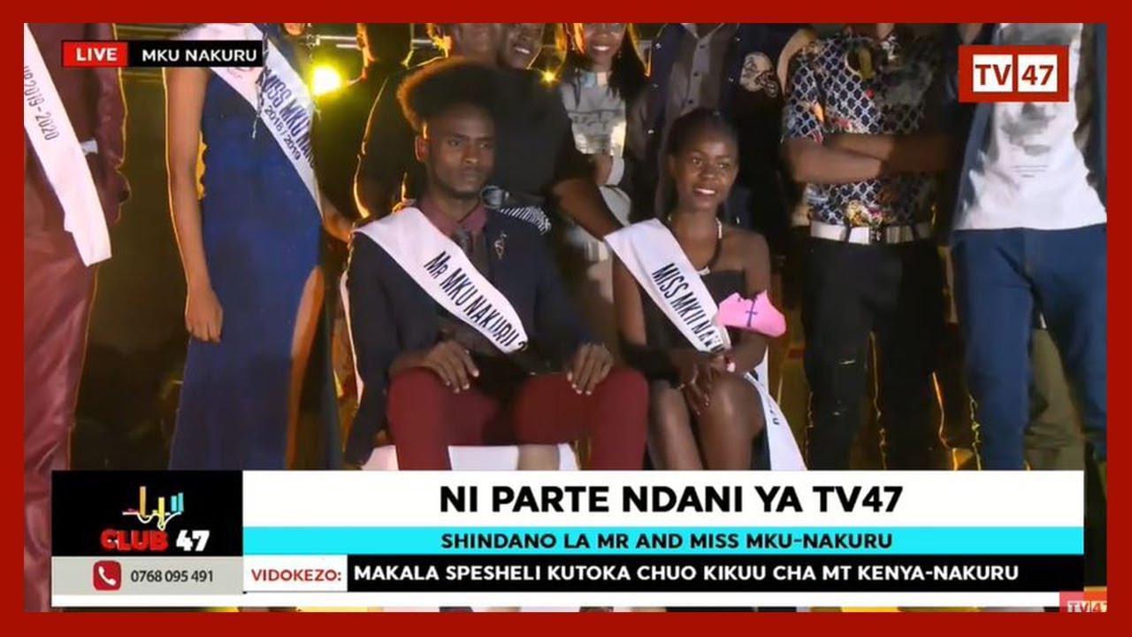 Mr and Miss Mount Kenya University Nakuru campus 2019/20 are officially crowned