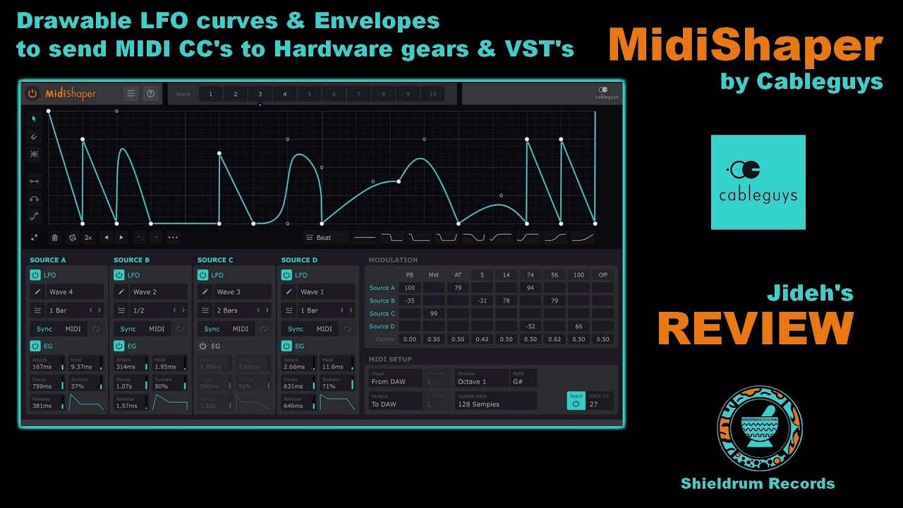 MidiShaper by Cableguys - Review & Tutorial