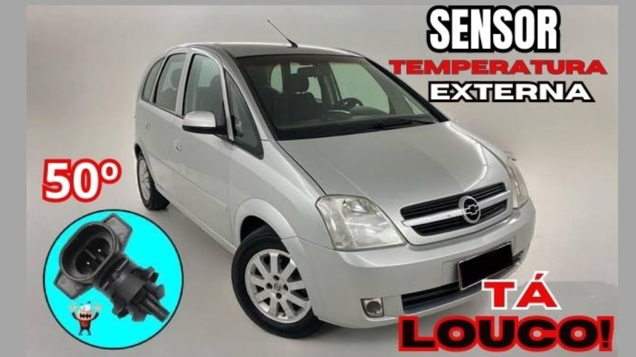 Sensor de temperatura da Meriva está louco???