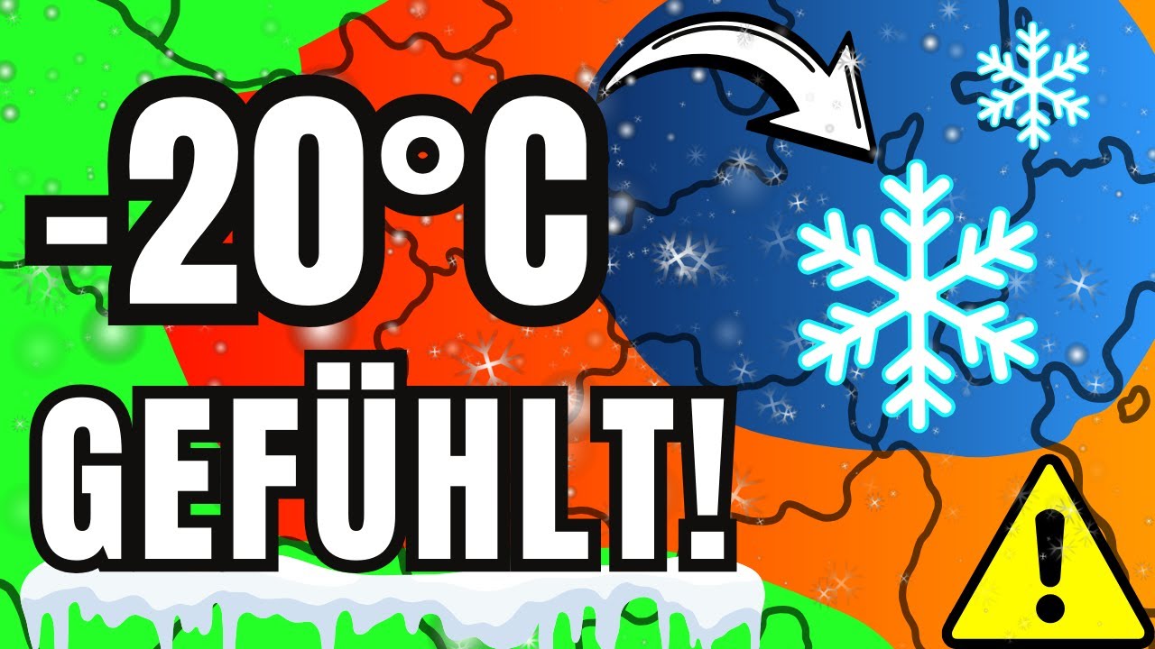 EXTREM-FROST! -20°C & Blitzeis-Walze überrollen uns - ab MORGEN!
